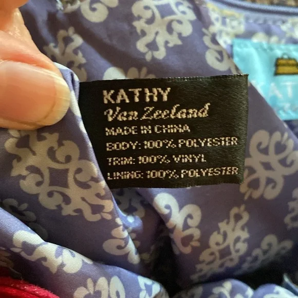Kathy Van Zeeland shoulder bag. New w/o tags. Never used. Pink/Silver/Black/Gold - Picture 14 of 16